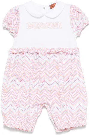 Missoni Strampler mit Zickzackmuster