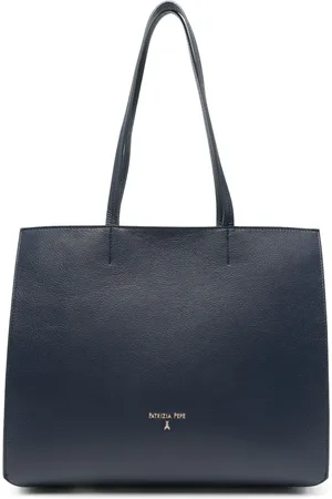 Patrizia Pepe Tote Bag aus gehämmertem Leder