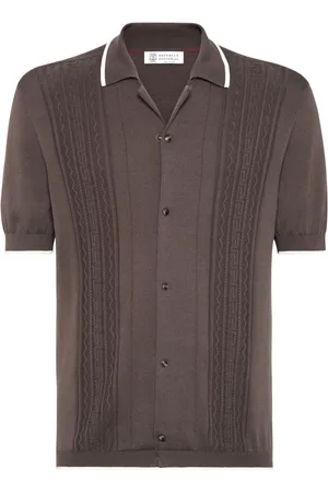 Brunello Cucinelli Kurzärmeliges Poloshirt