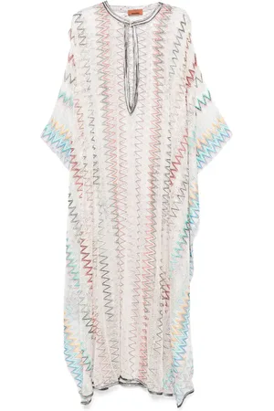 Missoni Strandkaftan in Lochstrick