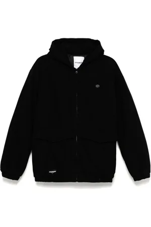 Chocoolate Kapuzenjacke mit Logo-Patch