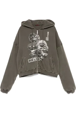 LU’U DAN Wattierter Hoodie