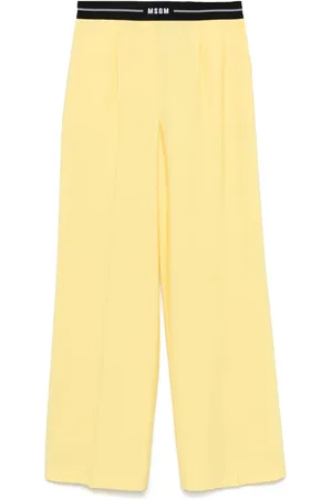 Msgm Hose mit Logo-Bund