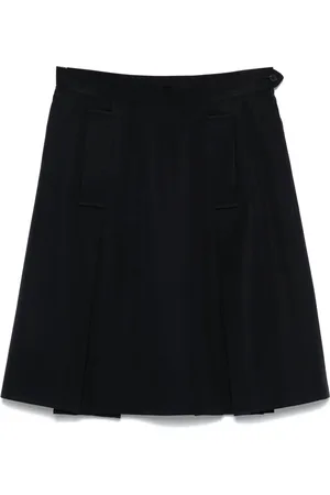 Saint Laurent 1990s Minirock mit Faltendetail