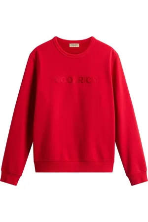 Woolrich Sweatshirt mit Logo-Stickerei