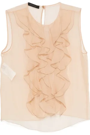 Alberta Ferretti Bluse mit Rüschendetail