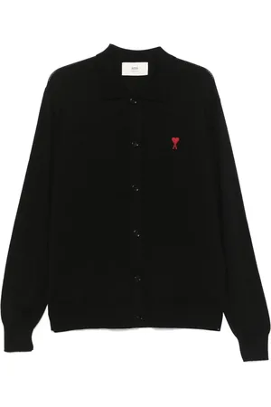 Ami Cardigan mit Ami De Coeur-Stickerei