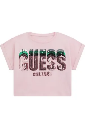Guess T-Shirt mit Pailletten