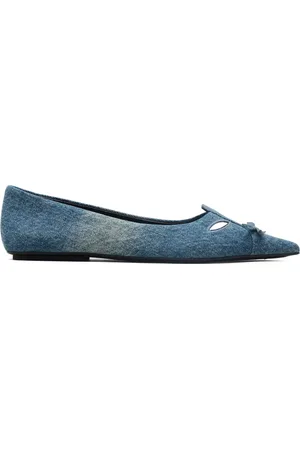 Marc Jacobs The Denim Kat Ballerinas