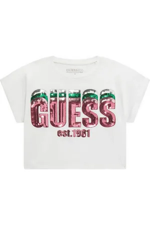 Guess T-Shirt mit Pailletten
