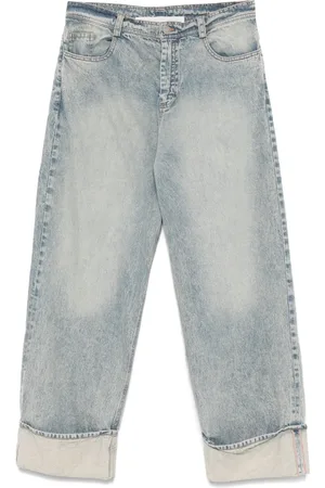 ISABEL BENENATO Jeans mit weitem Bein