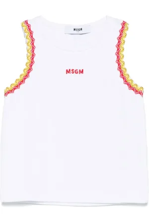 Msgm Geripptes Tanktop