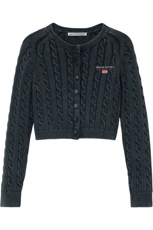 Alexander Wang Cardigan mit Zopfmuster
