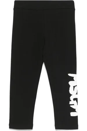Msgm Leggings mit Logo-Print