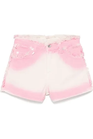 Msgm Ausgefranste Shorts