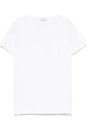 Il gufo T-Shirt mit Schleifendetail