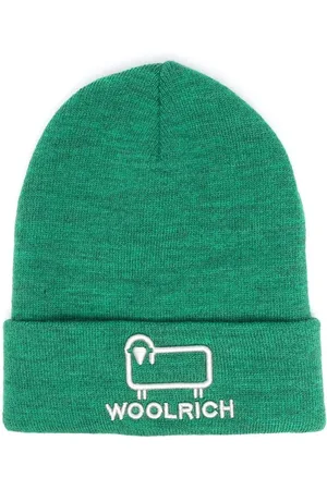 Woolrich Beanie mit Logo-Stickerei