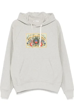 Bally Hoodie mit grafischem Print