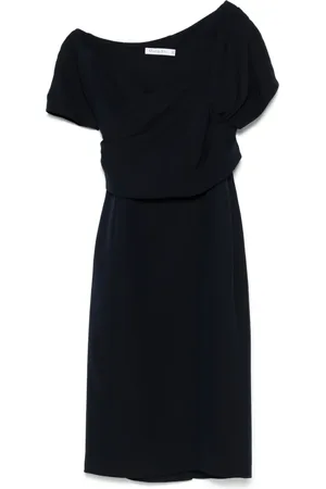 Dior 2000s Midikleid in Wickeloptik