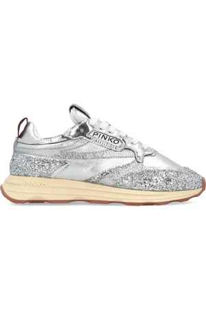 Pinko Sneakers im Metallic-Look