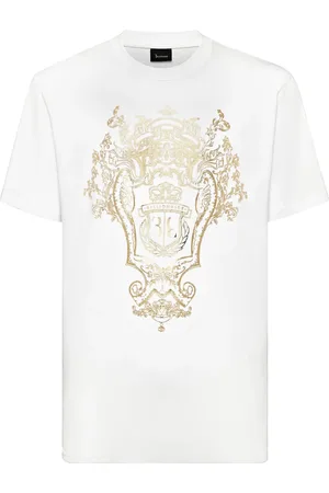 BILLIONAIRE T-Shirt mit Logo-Print