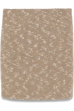 CHANEL 1990s Bouclé-Minirock