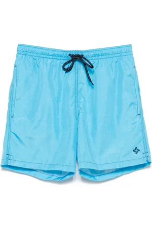 DRUMOHR Badeshorts mit Logo-Patch
