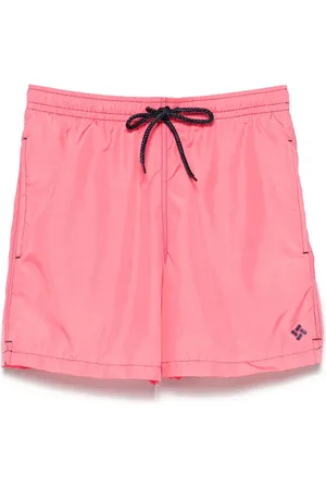 DRUMOHR Badeshorts mit Logo-Patch