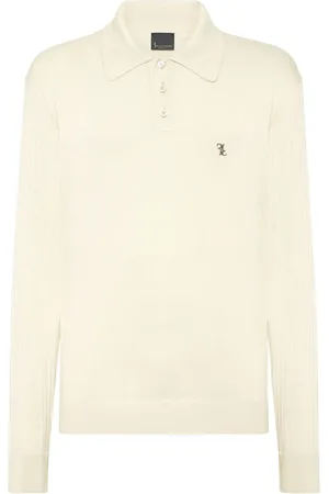 BILLIONAIRE Poloshirt mit Logo-Schild