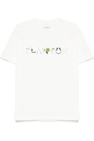 FLÂNEUR T-Shirt mit Logo-Print