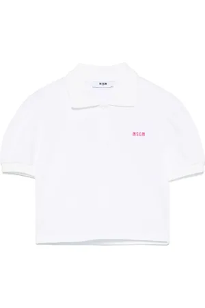 Msgm Poloshirt mit Logo-Stickerei