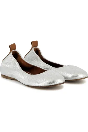 Lanvin Ballerinas im Metallic-Look