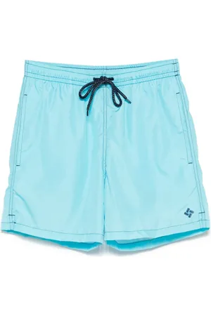 DRUMOHR Badeshorts mit Logo-Patch