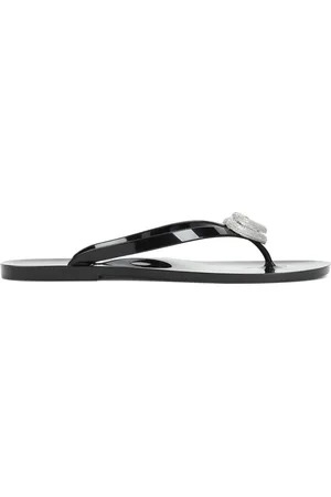 Mach & Mach Flip-Flops mit Herzanhänger