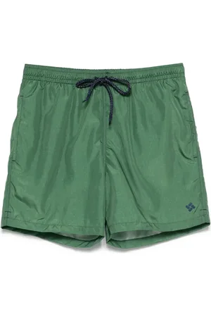 DRUMOHR Badeshorts mit Logo-Patch