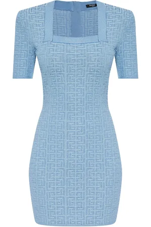 Balmain Minikleid aus BB-Jacquard