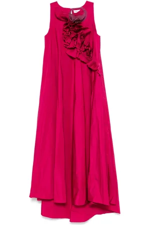 P.A.R.O.S.H. Kleid mit Rüschen