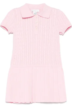 Ralph Lauren Gestricktes Kleid mit Zopfmuster