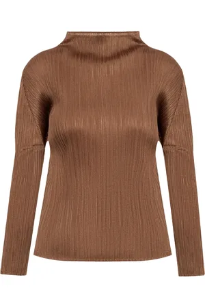 PLEATS PLEASE ISSEY MIYAKE Top mit Falten