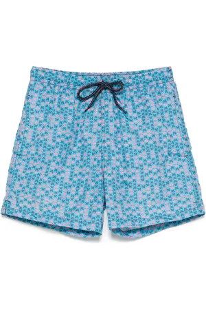 DRUMOHR Badeshorts mit Schmetterling-Print