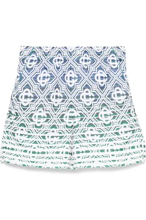 Casablanca Badeshorts mit Monogramm-Farbverlauf