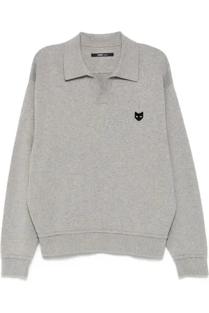SONGZIO Pullover mit offenem Kragen