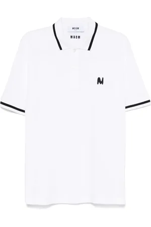 Msgm Poloshirt mit Logo-Stickerei