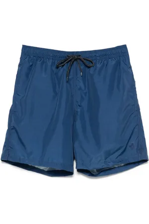 DRUMOHR Badeshorts mit Logo-Patch