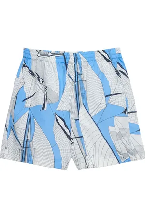 Msgm Shorts mit abstraktem Print