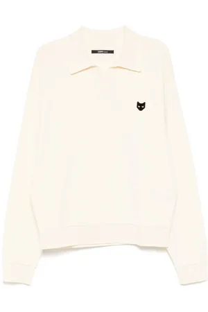 SONGZIO Pullover mit offenem Kragen