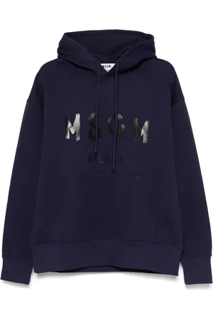 Msgm Hoodie mit Logo-Print