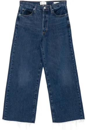 Frame Le Low Baggy Wide-Leg-Jeans