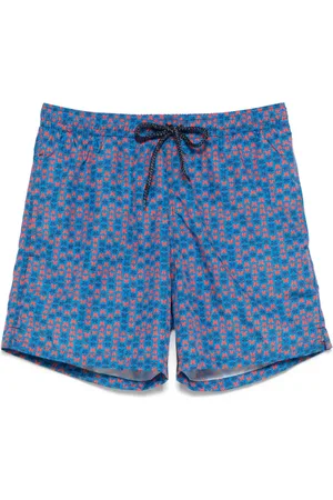 DRUMOHR Badeshorts mit Schmetterling-Print