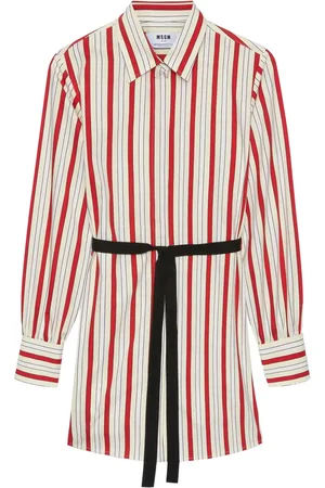 Msgm Gestreiftes Minikleid
